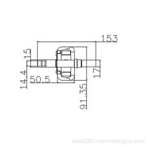 70-100A Alternator Rotor for Denso 70-100A ER/IF, IR/IF Alternators, 28-8205